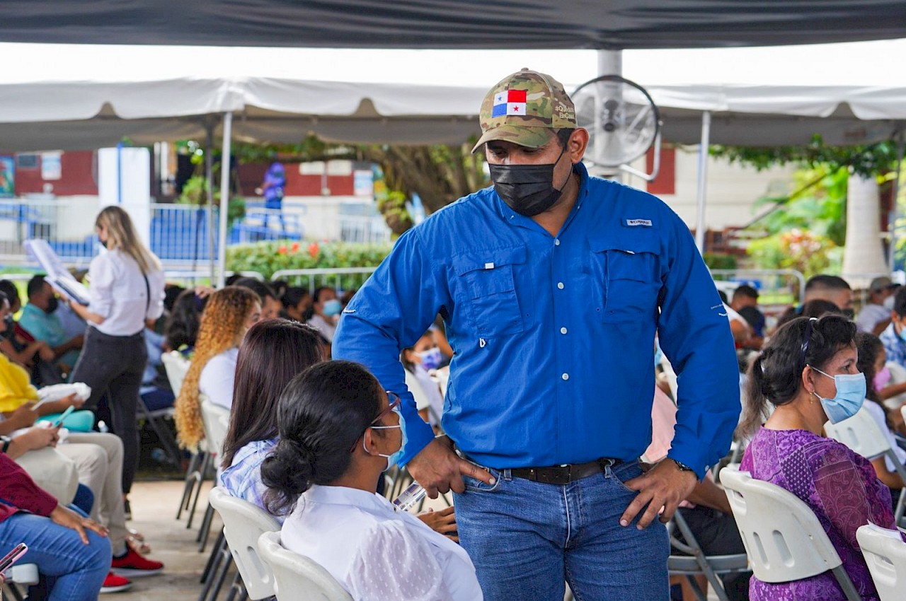 Participamos de la Gira Comunitaria en la provincia de Los Santos.