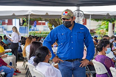 Participamos de la Gira Comunitaria en la provincia de Los Santos.