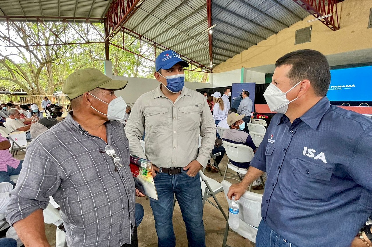 Gira Comunitaria con el presidente Laurentino Cortizo en Soná de Veraguas.