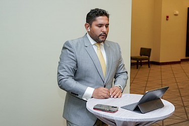 Reunión virtual con el Coordinador para Latinoamerica y el Caribe del programa de la Organización de Naciones Unidas (ONU) “V20 Susteinable Insurance Facility”, Gabriel Pérez.