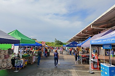 ISA se une a feria de Merca Panamá y brinda información sobre seguros agropecuarios.