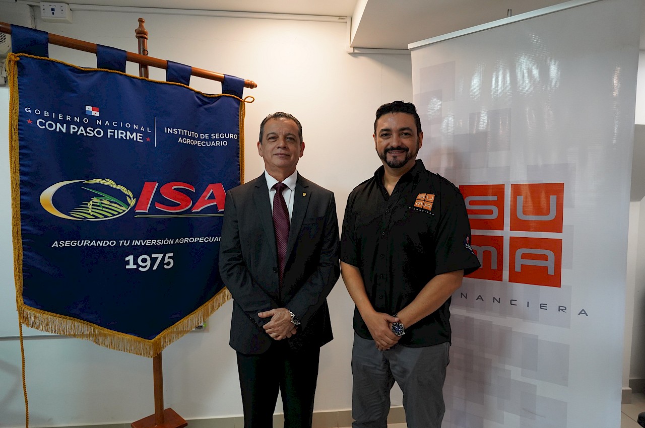 ISA y SUMA firman convenio en beneficio del sector agropecuario.