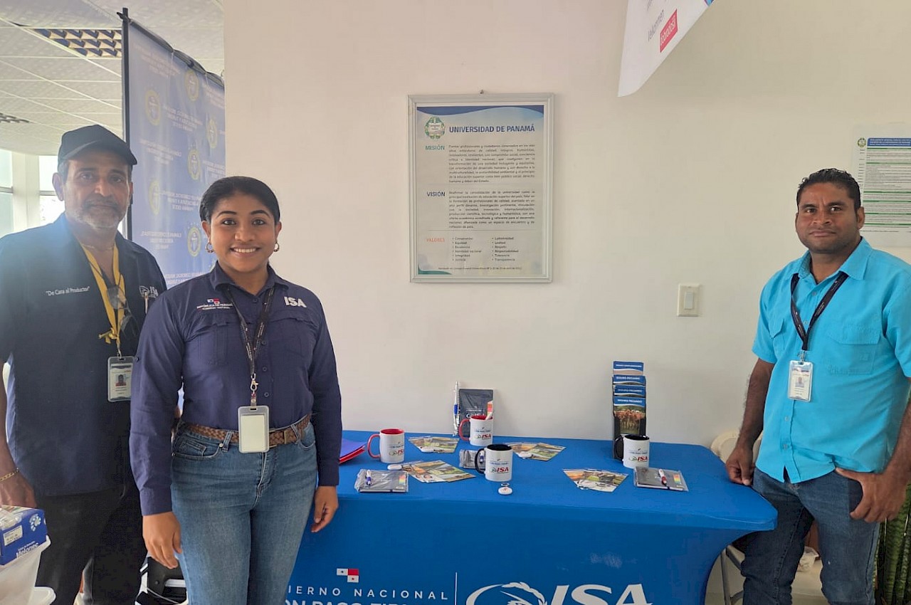 ISA Panamá Oeste participa en Foro Agropecuario.